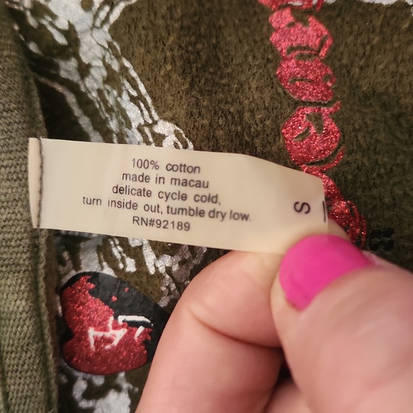 Vintage Y2K Twisted Heart Butterfly jacket - Picture 9 of 9